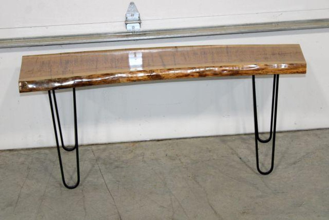 LIVE EDGE BENCH