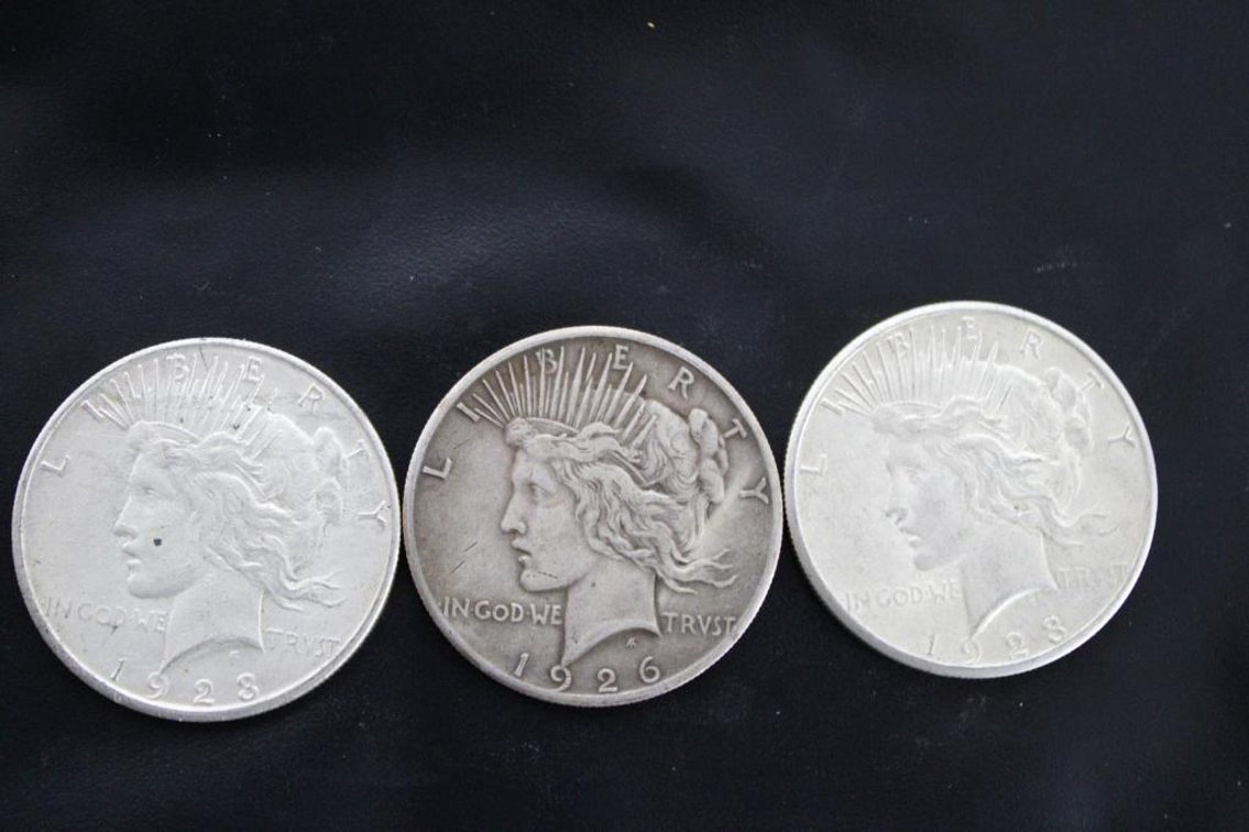 PEACE DOLLARS