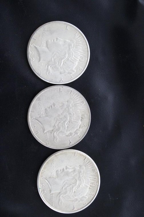 PEACE DOLLARS