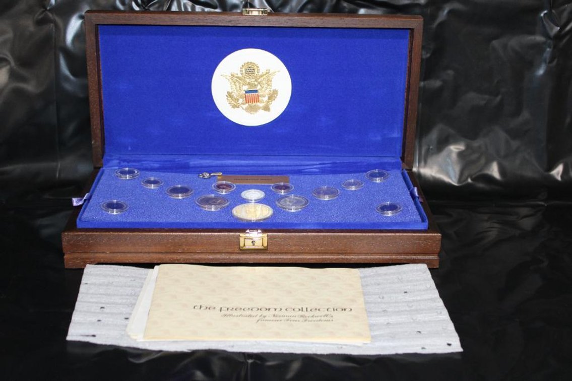 US HISTORICAL COINAGE KENNEDY MINT COLLECTION CASE