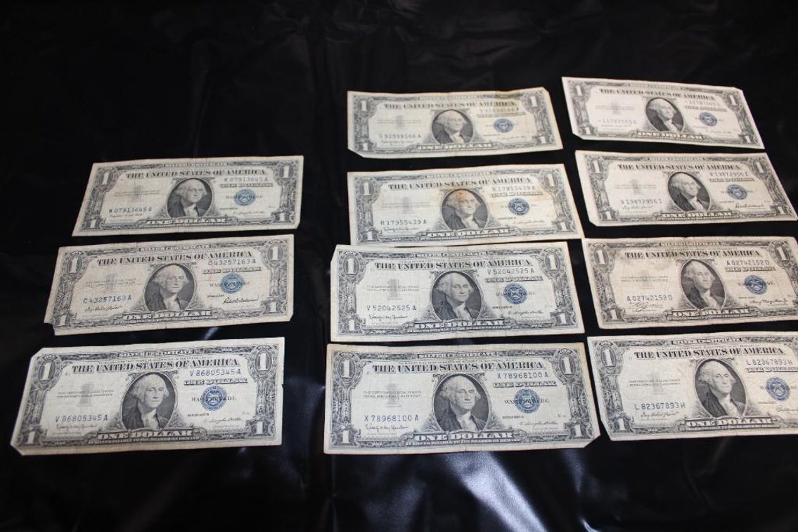 SILVER DOLLAR BILL CERTIFICATES