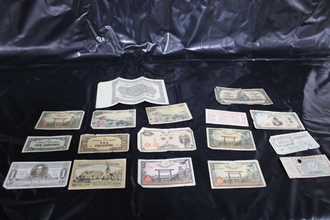 FOREIGN BILLS AND US ARMY 