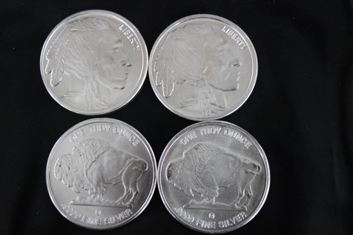 .9999 FINE SILVER ROUNDS 