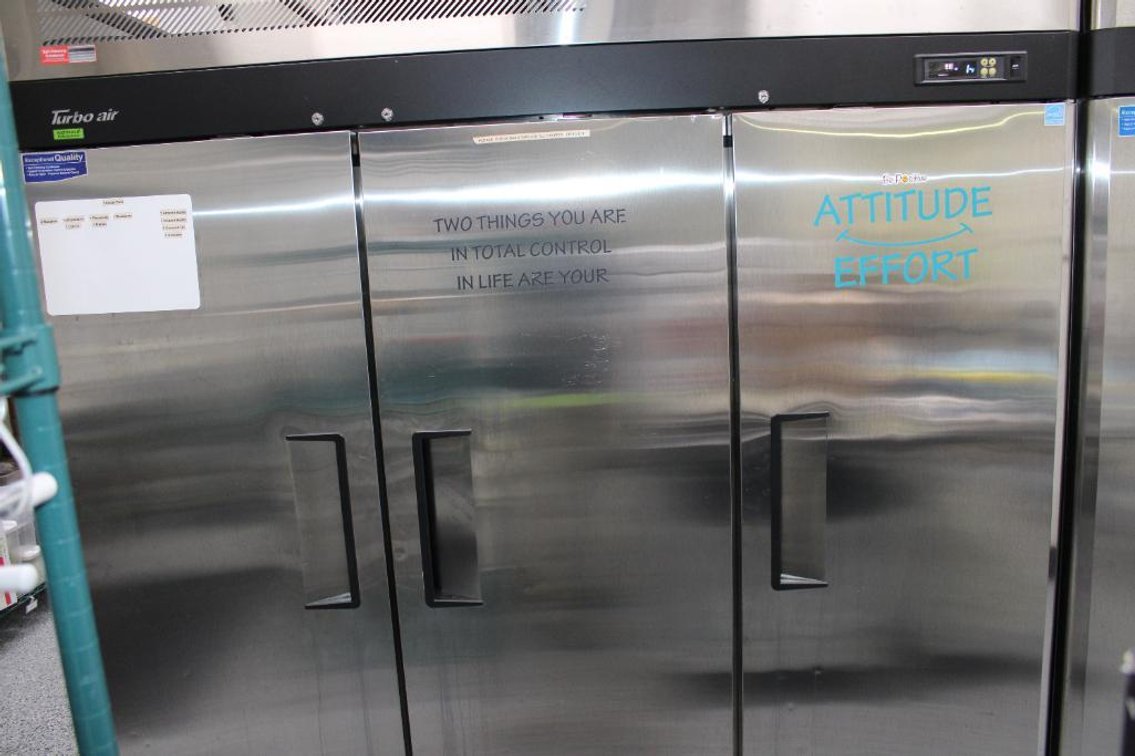 TURBO AIR 3 DOOR FREEZER