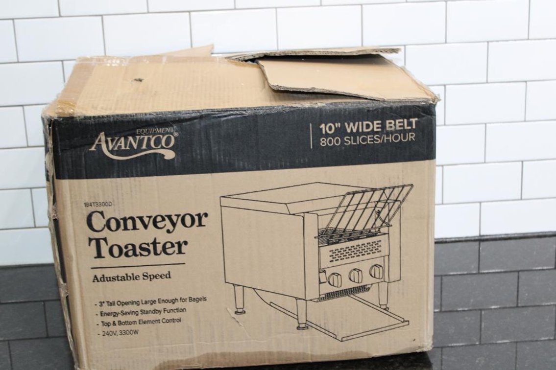 AVANTCO 10" CONVEYOR TOASTER
