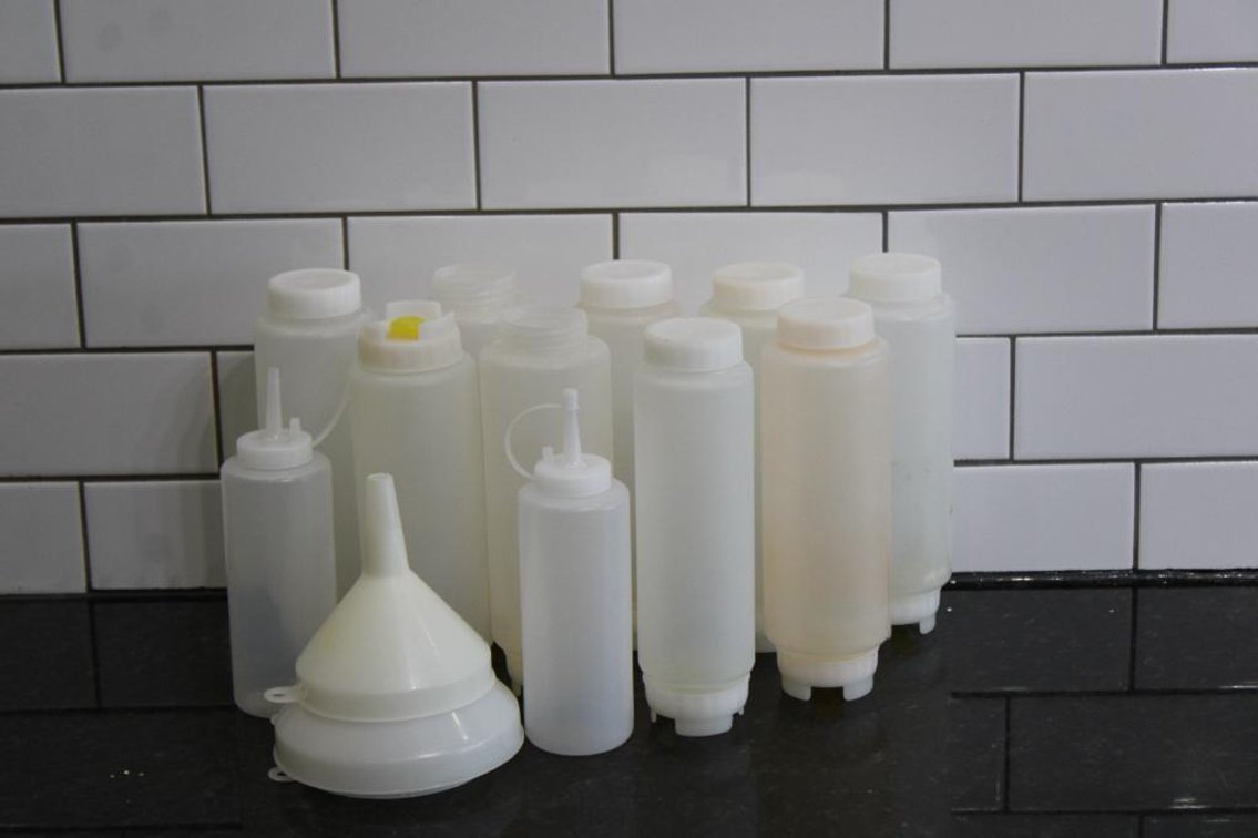 SYRUP BOTTLES