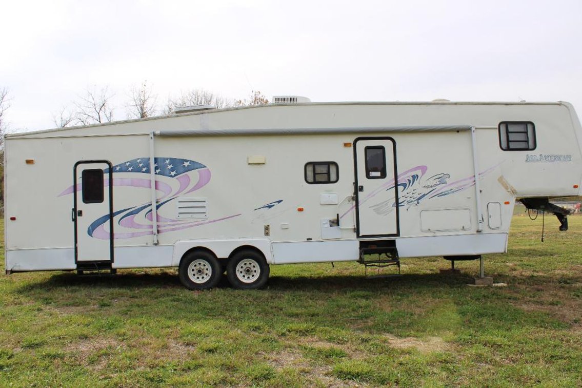(NO TITLE) ALL AMERICAN SPORT TOY HAULER CAMPER