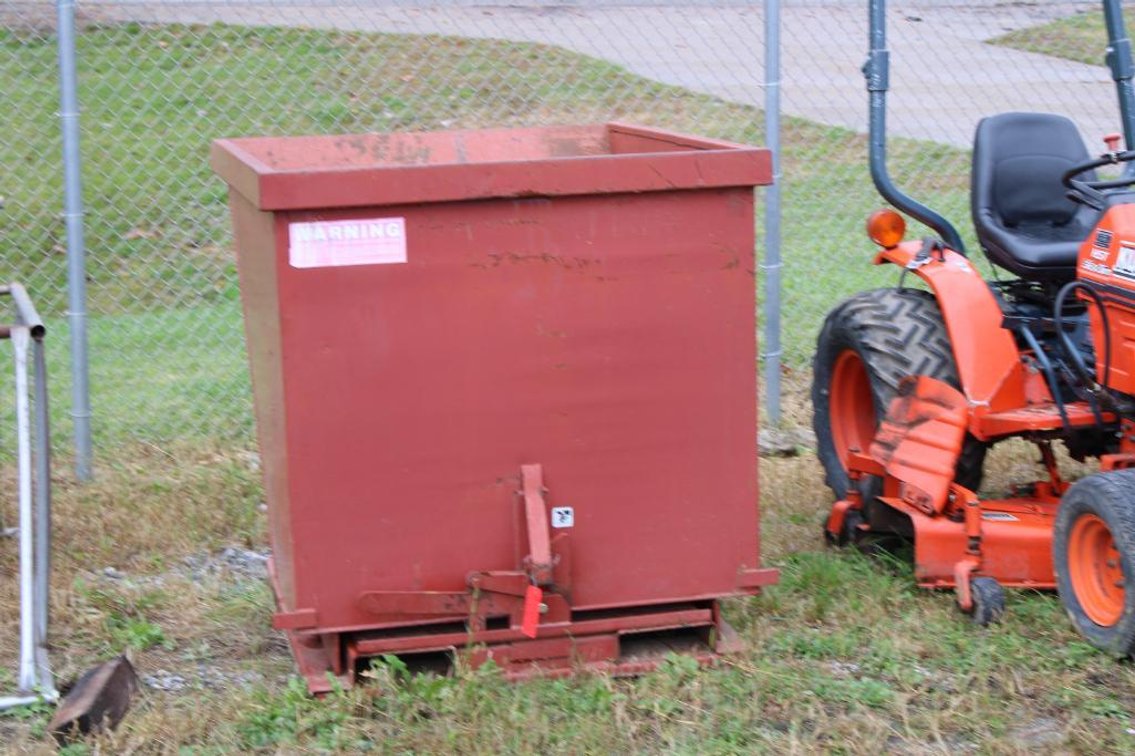 TRIP STYLE MANURE DUMPSTER