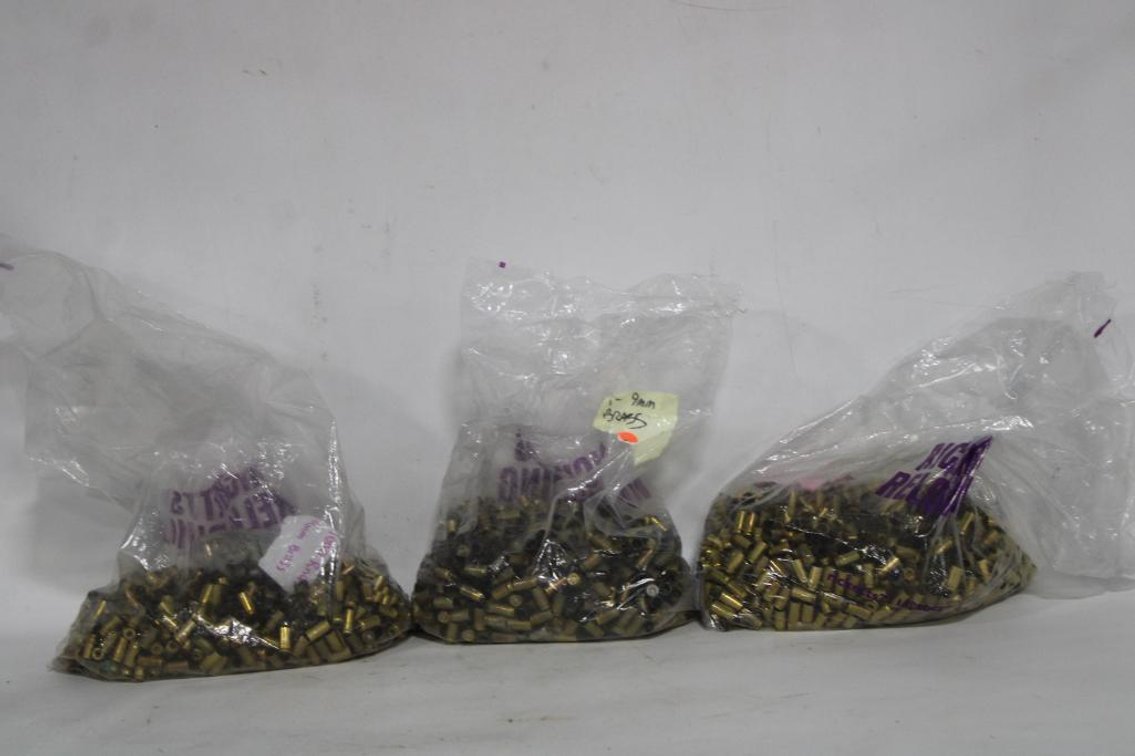 9MM BRASS CASINGS 