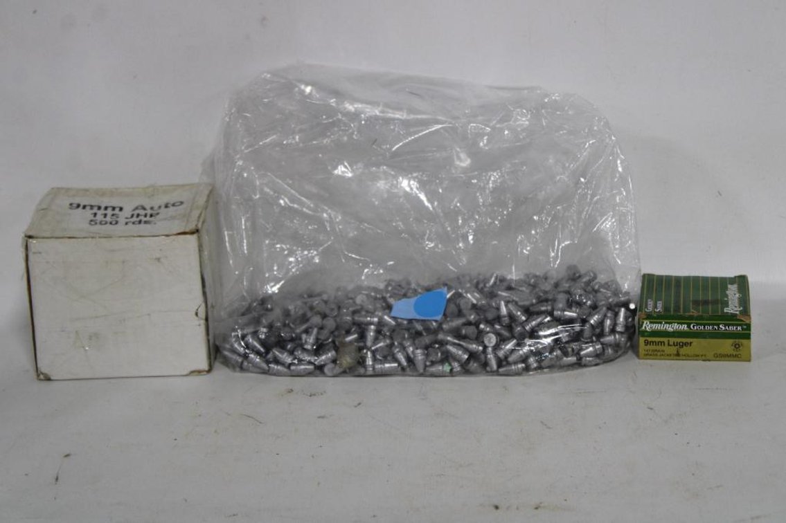 9MM AMMO AND BULLETS
