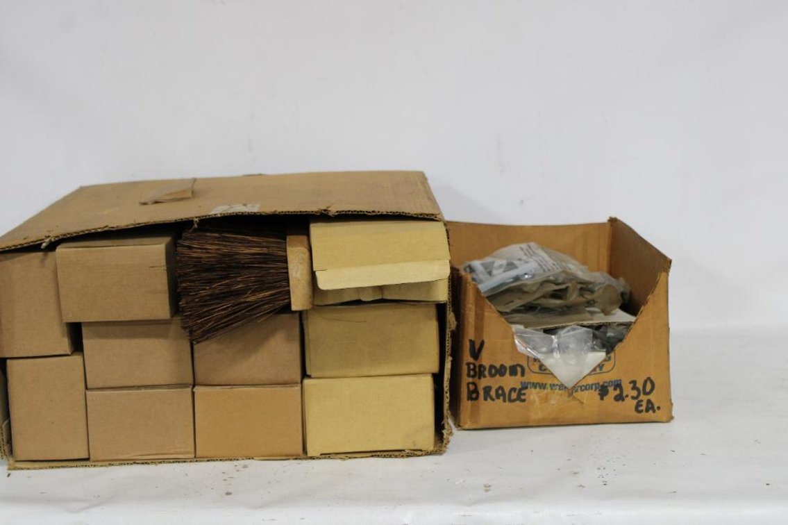 BROOM HEADS AND BROOM BRACES 