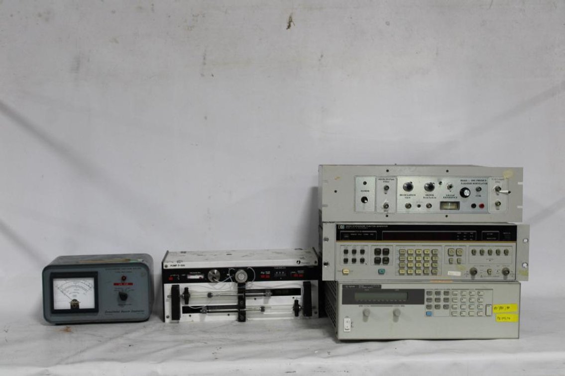  DISCHARGE VACUUM GAUGE, POWER SUPPLIES, ETC