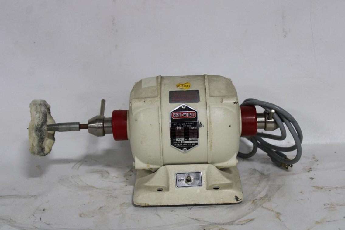 RED WING 26A POLISHING LATHE