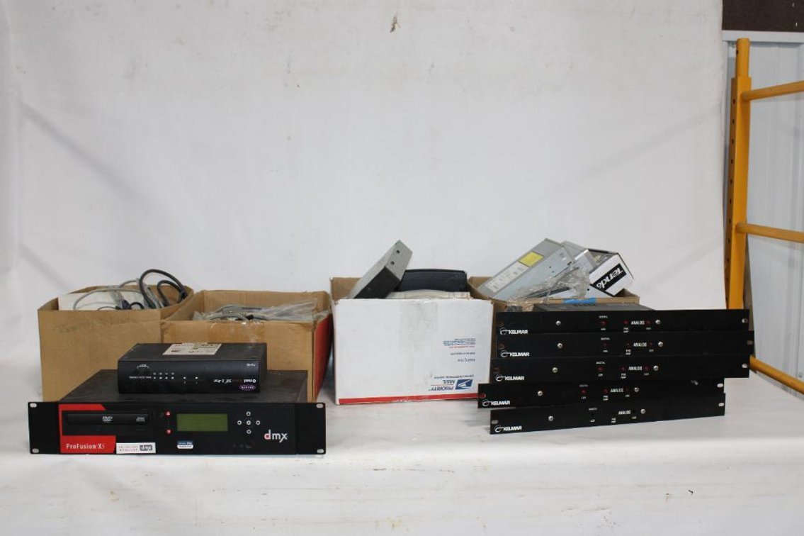 ELECTRONIC WIRING, DVD PLAYERS, ETC