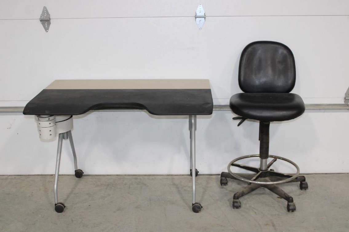 DESK AND CHAIR