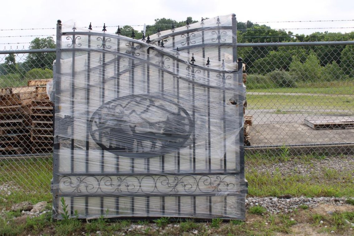 WROUGHT IRON ENTRANCE GATES