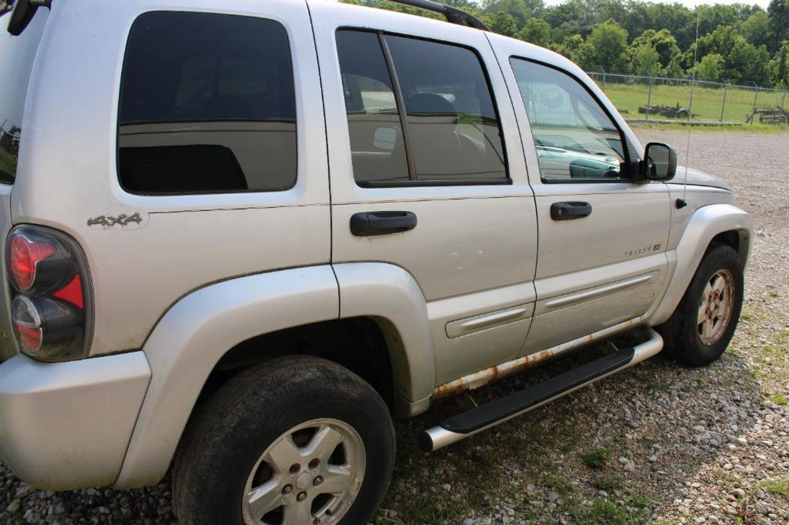 2002 Jeep Liberty Multipurpose Vehicle (MPV), VIN # 1J4GL58K42W214167