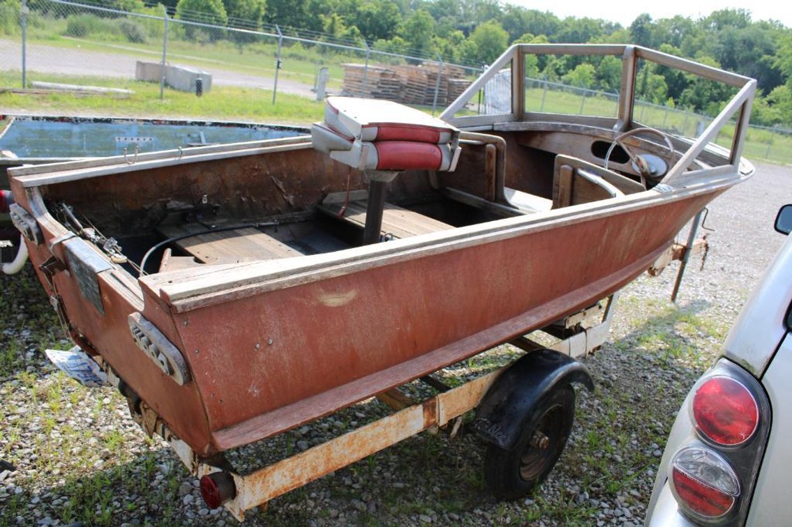 1989 CRAFTWOOD 14' BOAT