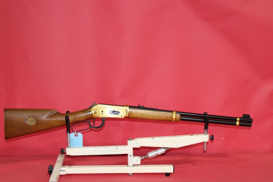 WINCHESTER MODEL 94 GOLDEN SPIKE COMMEMORATIVE LEVER ACTION RIFLE