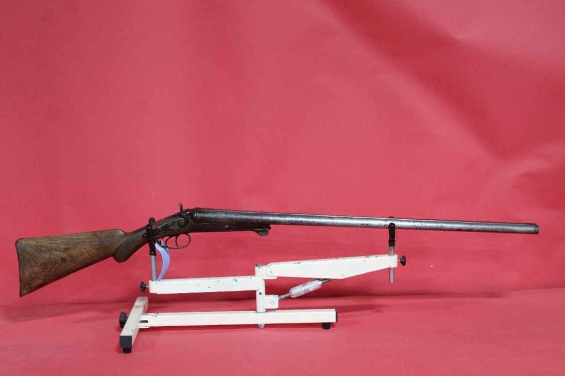 W. RICHARDS SIDE BY SIDE RABBIT EAR SHOTGUN