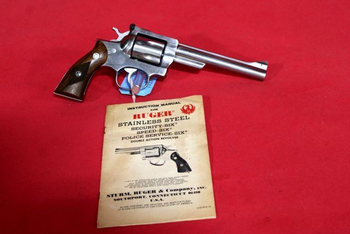 RUGER SECURITY SIX .357 MAG REVOLVER