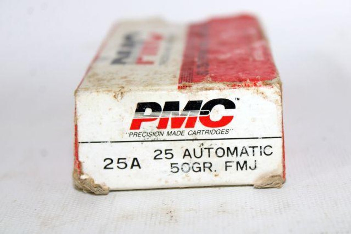 28 RNDS PMC 25 AUTO AMMO
