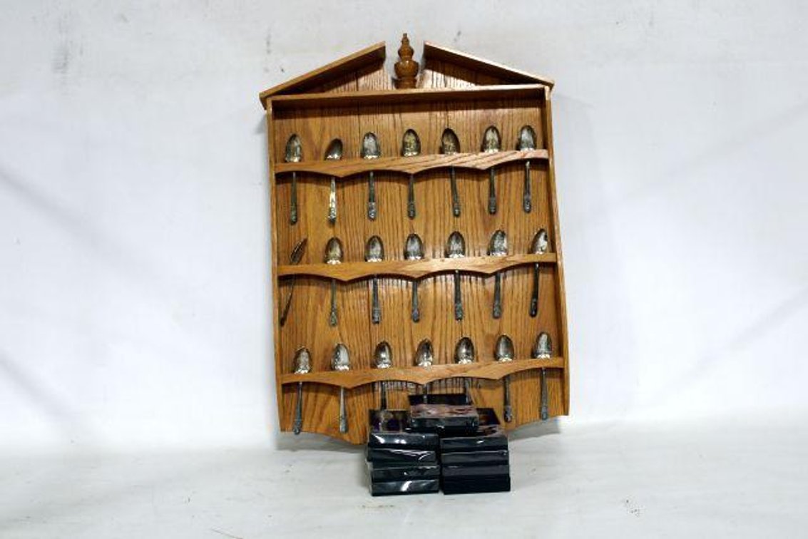 RODGERS SILVER PLATE PRESIDENTAL SPOONS