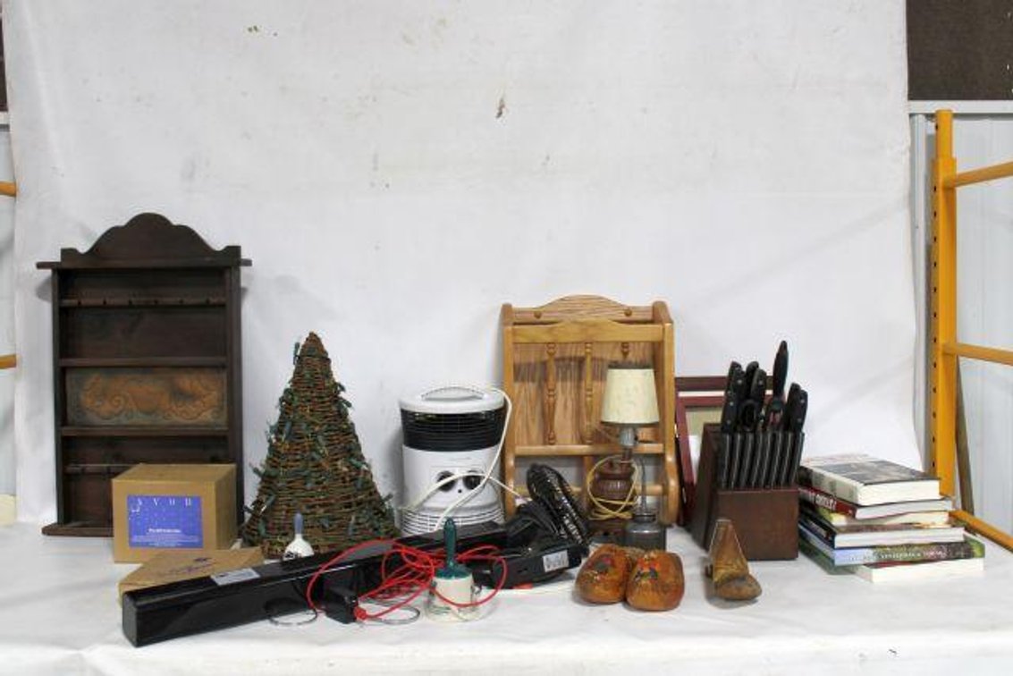 CUTLERY SET, DECOR, ETC 