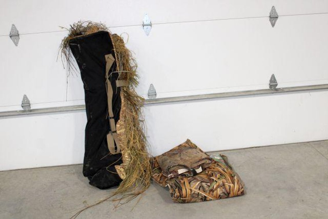 WATERFOWL BRUSH BLIND