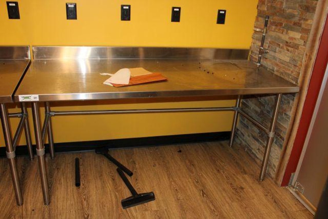 REGENCY STAINLESS TABLE