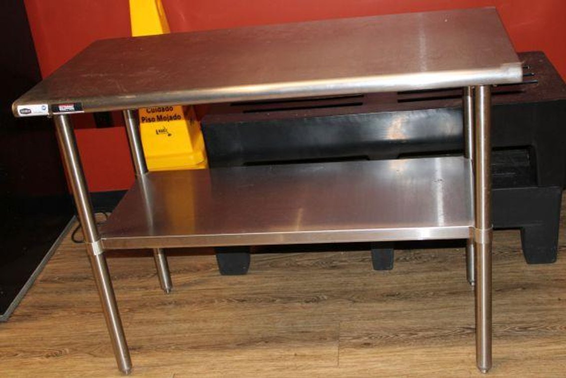 SAUBER STAINLESS TABLE