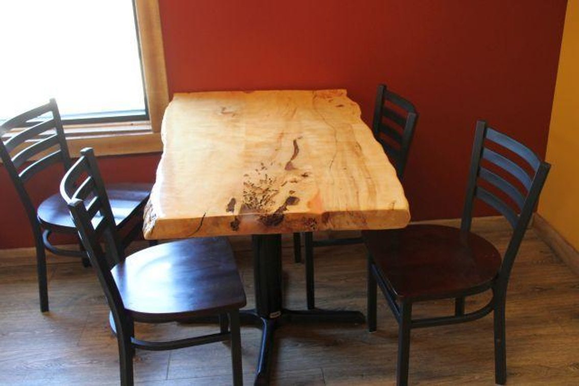LIVE EDGE TABLE NO CHAIRS