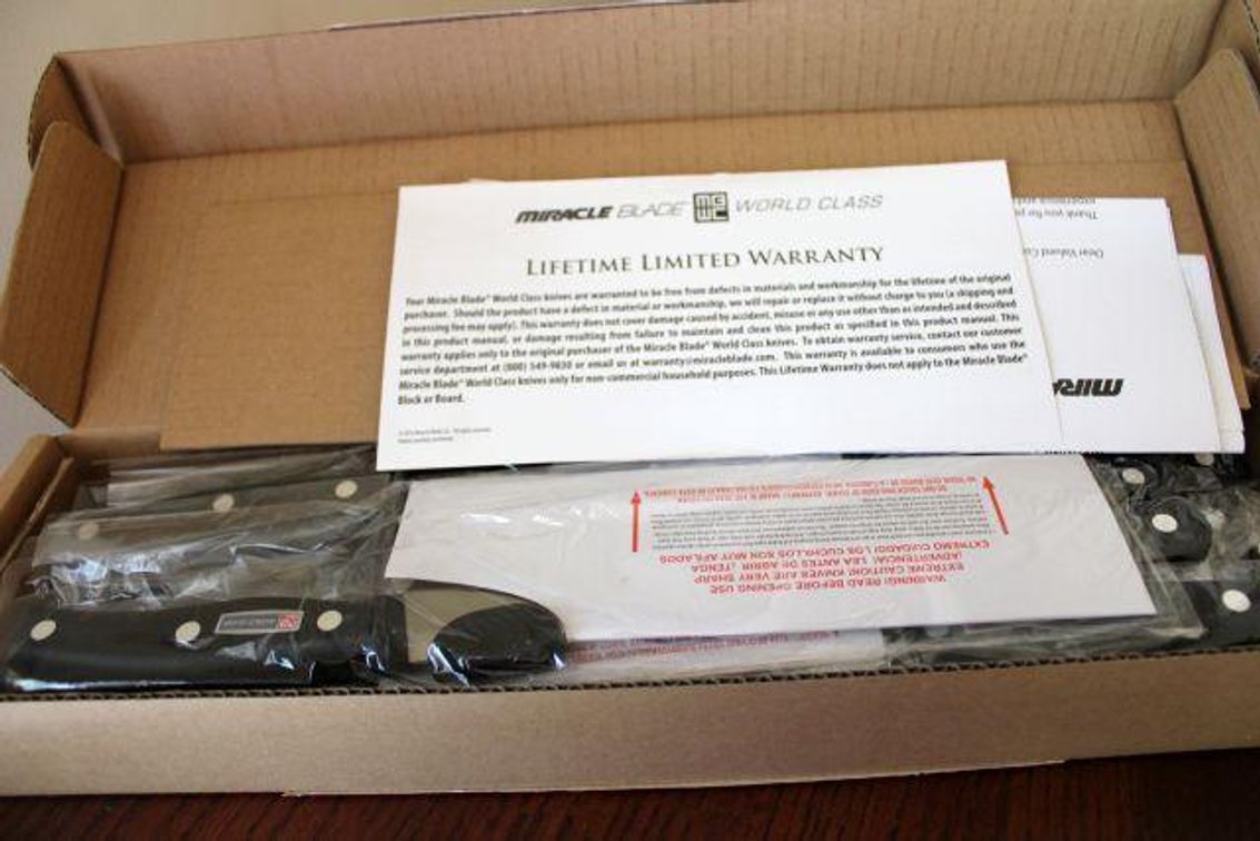 MIRACLE BLADE CUTLERY SET 