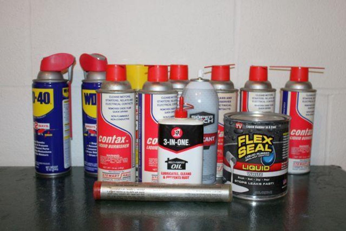 WD-40, PB BLASTER, ETC
