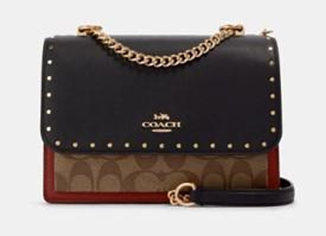 C - COACH SIGNATURE CROSSBODY