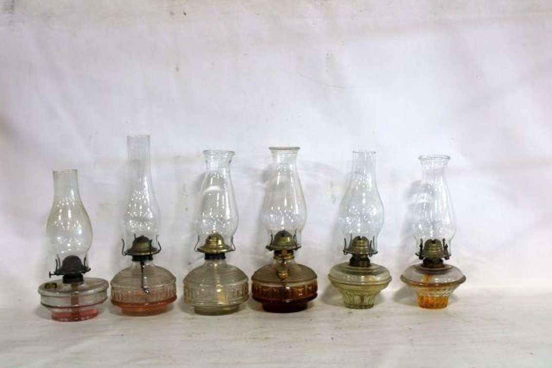 VINTAGE OIL LAMPS