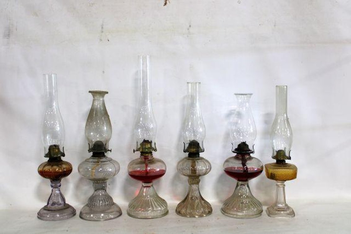 VINTAGE OIL LAMPS
