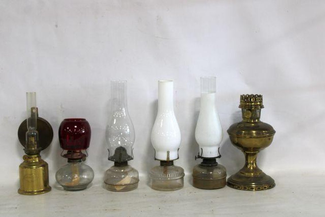 VINTAGE OIL LAMPS