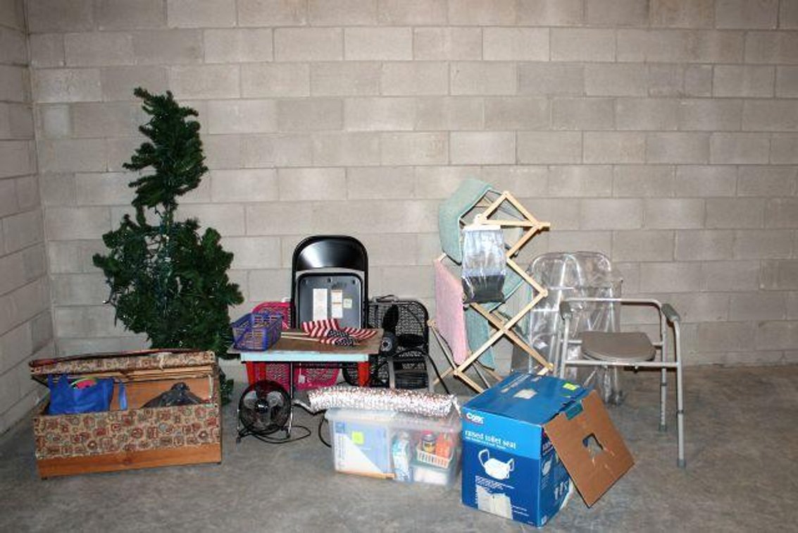 BASEMENT CORNER CONTENTS