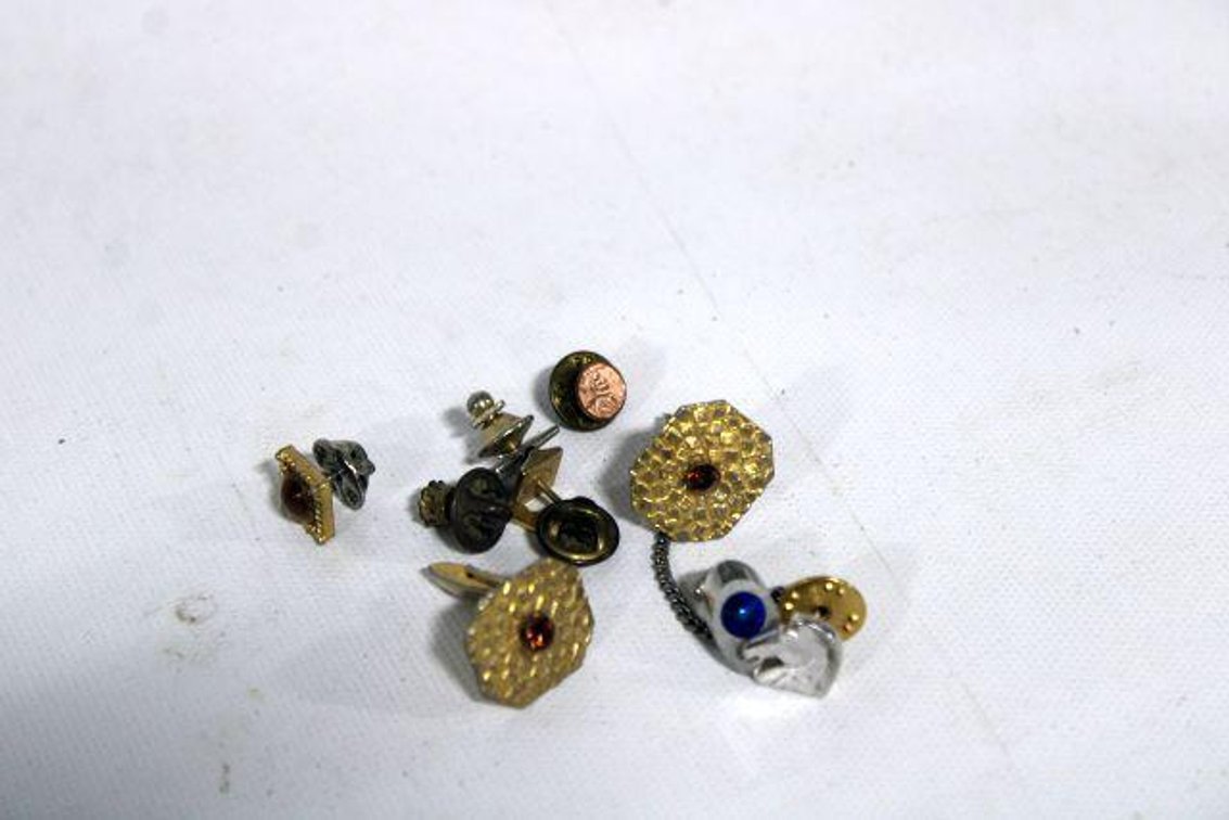 PINS AND CUFF LINKS