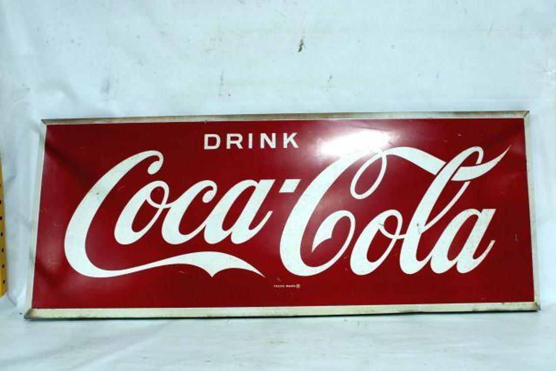 PRIMITIVE DRINK COCA-COLA SIGN