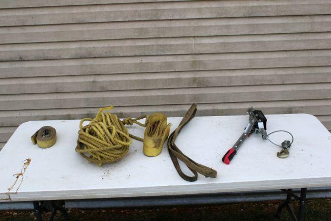 TOW STRAPS, RATCHET STRAPS, ETC