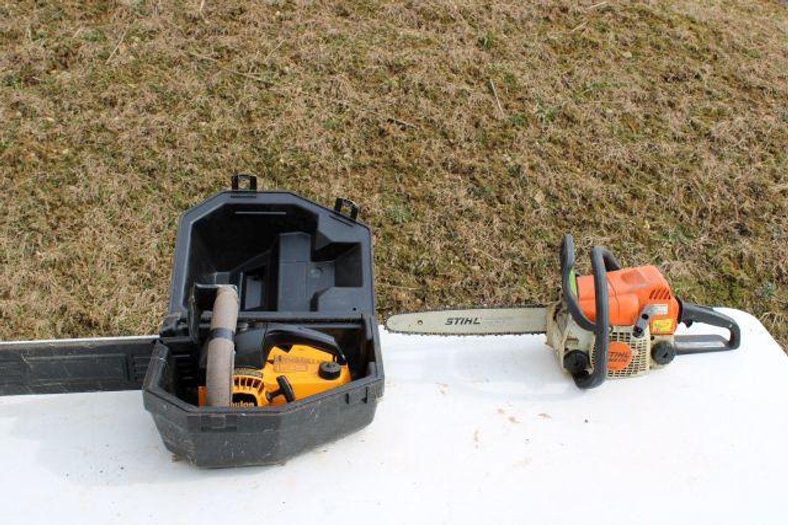 STIHL AND POULAN CHAIN SAWS 
