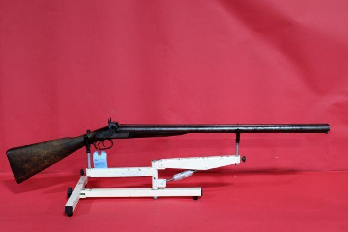 NEW LONDON SIDE BY SIDE MUZZLE LOADER 