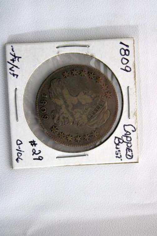 1809 CAPPED BUST HALF DOLLER 