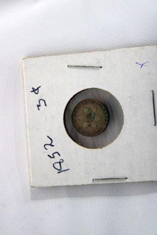 1852 3 CENT PIECE 