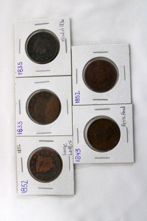 ONE CENT PIECES 