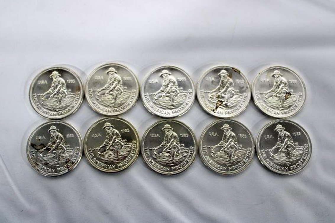 THE AMERICAN PROSPECTOR SILVER COINS