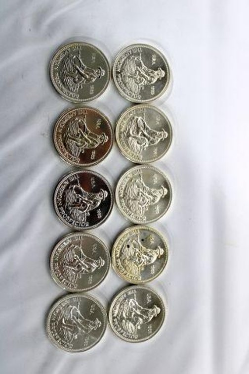 THE AMERICAN PROSPECTOR SILVER COINS