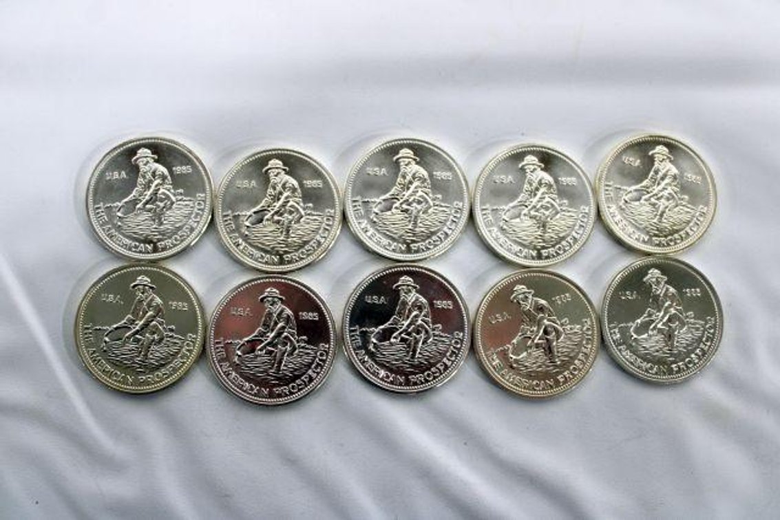 THE AMERICAN PROSPECTOR SILVER COINS